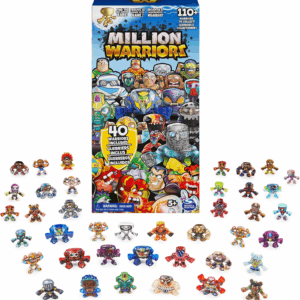 40-Pack Collectible Figures, Guaranteed Rare Warrior, Surprise Kids Toys for Boys and Girls Ages 5 and up (Styles May Vary)