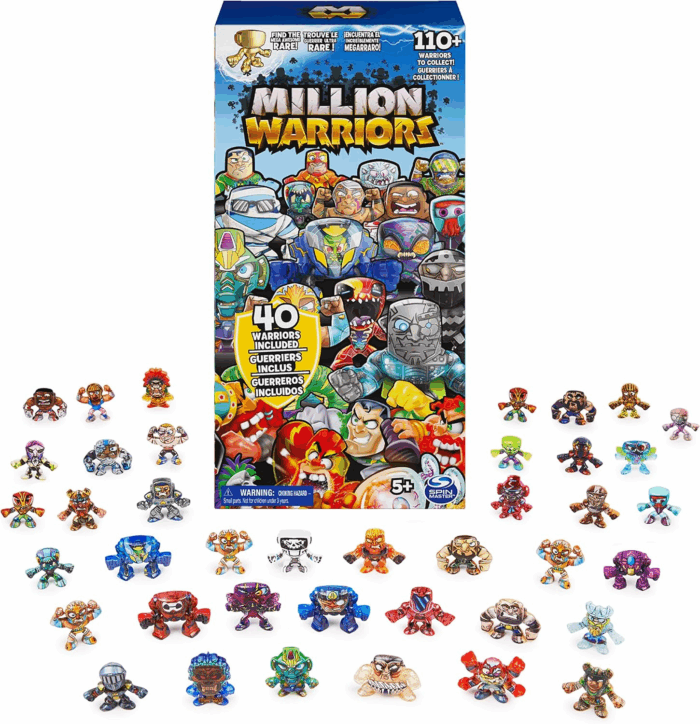 40-Pack Collectible Figures, Guaranteed Rare Warrior, Surprise Kids Toys for Boys and Girls Ages 5 and up (Styles May Vary)