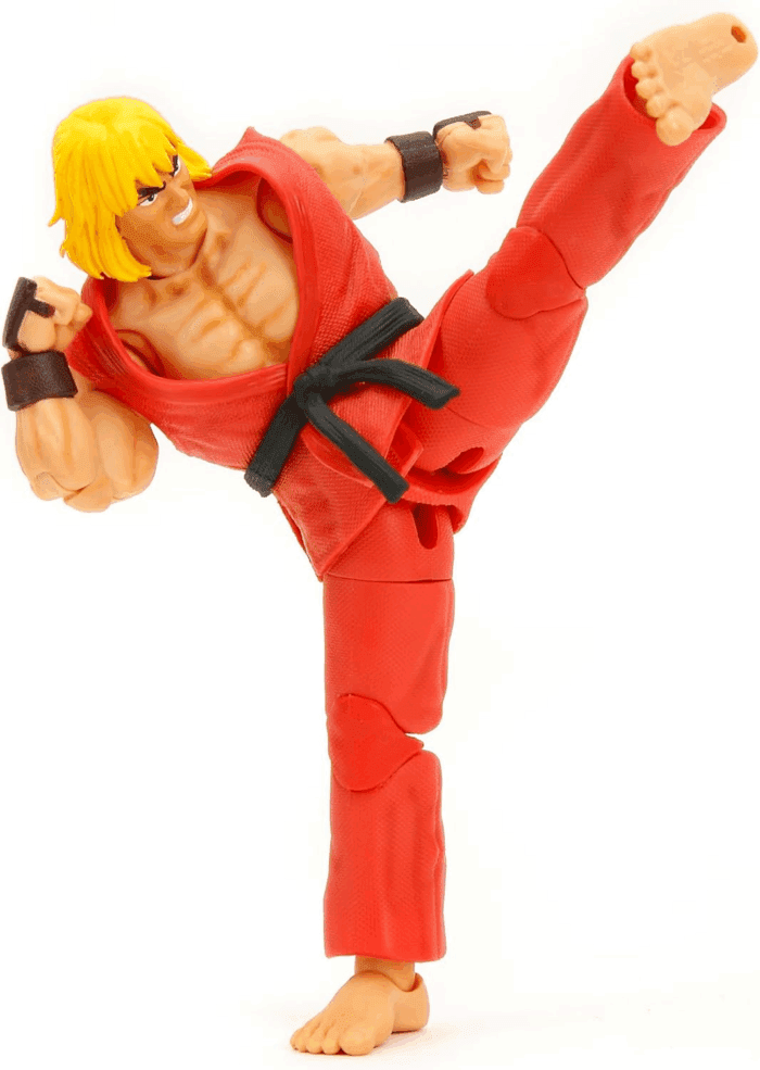 Street Fighter II 6" Ken Figure Action Figure, Toys for Kids and Adults - Image 5