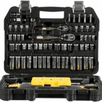 Mechanics Tools Kit and Socket Set, 1/4" & 3/8" Drive, SAE, 108-Piece (DWMT73801)