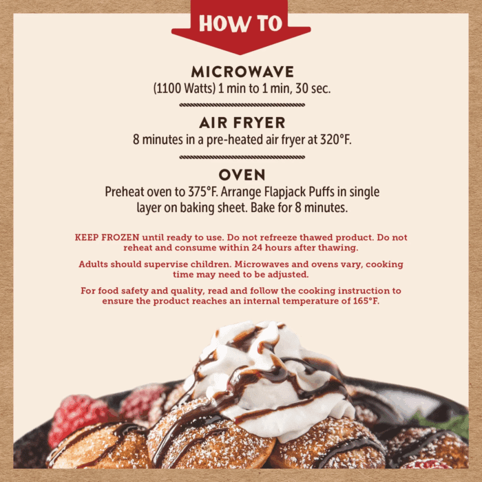 Protein-Packed Buttermilk Flapjack Puffs, 10 Oz - Image 3