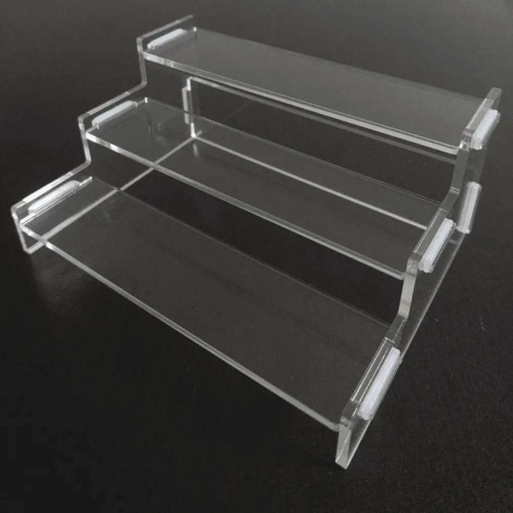 Acrylic Display Stand Storage Shelves Storage Shelf Perfume Stand Organizer for Dresser Comfier Tidy Storage Container - Image 4