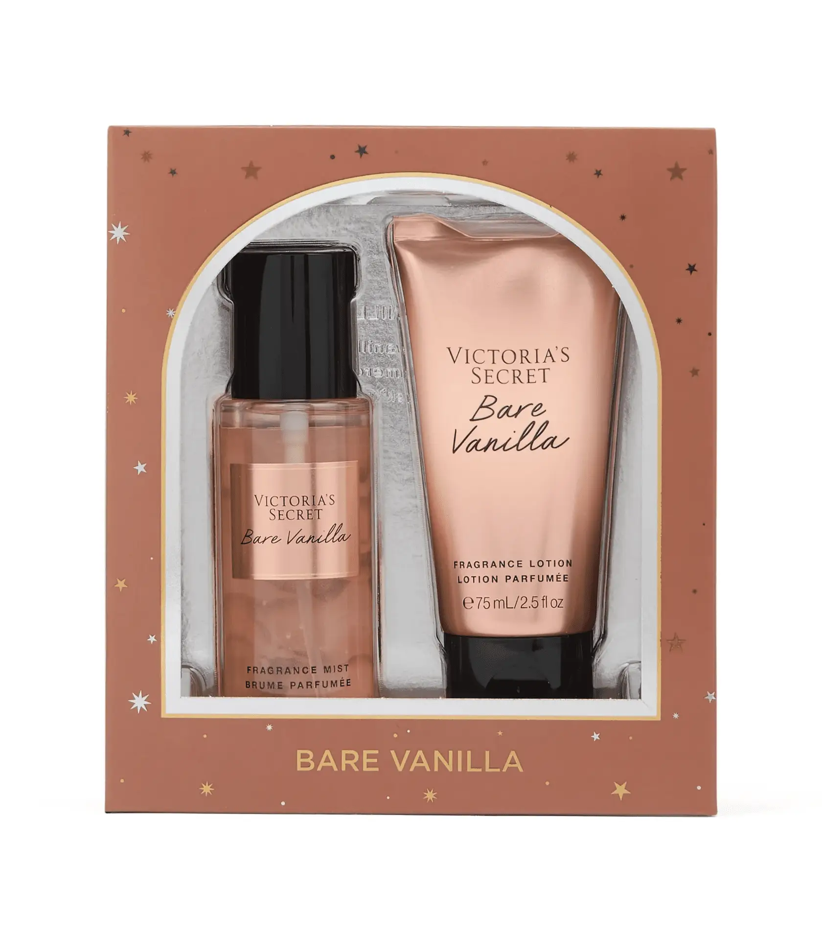 Bare Vanilla Mini Fragrance Duo Gift Set, Notes of Soft Cashmere