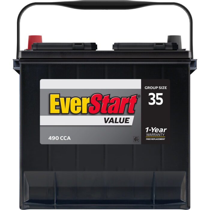 Value Lead Acid Automotive Battery, Group Size 35 12 Volt, 490 CCA - Image 8