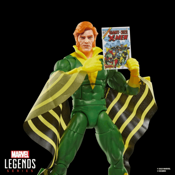 Legends Series Banshee, Giant-Size X-Men #1 (1975) Comics-Inspired Collectible 6-Inch Scale Action Figure with Character-Sized Comic Accessory - Image 3