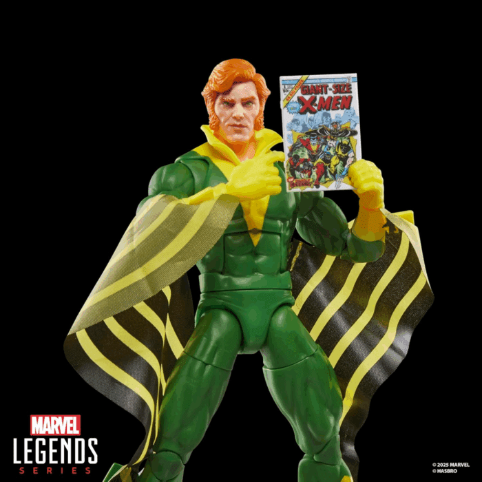 Legends Series Banshee, Giant-Size X-Men #1 (1975) Comics-Inspired Collectible 6-Inch Scale Action Figure with Character-Sized Comic Accessory - Image 3
