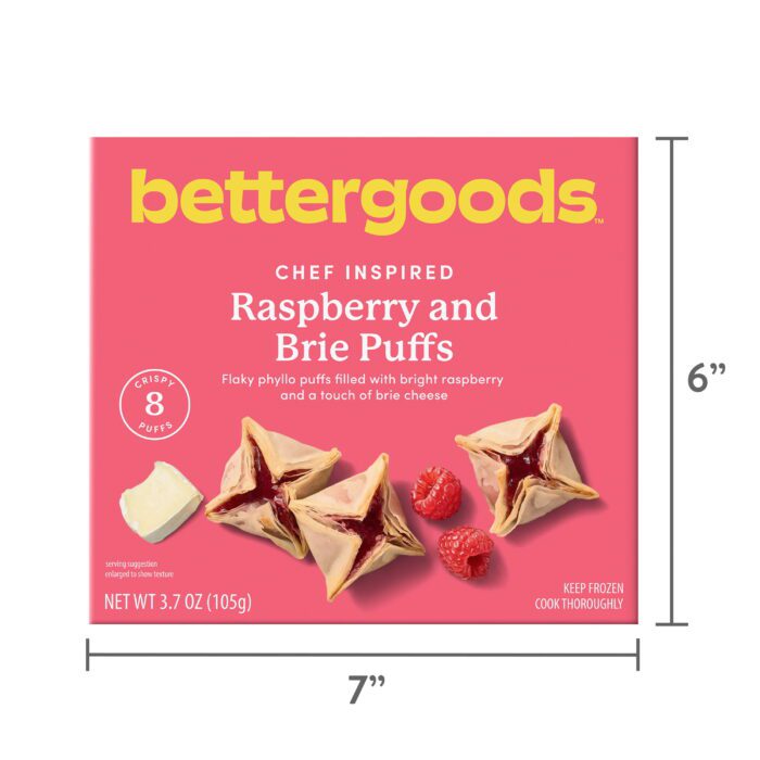 Raspberry and Brie Puffs, 3.7 Oz, 8 Count (Frozen) - Image 5