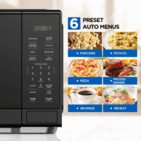 1.1 Cu. Ft Microwave Oven in Black - Image 2
