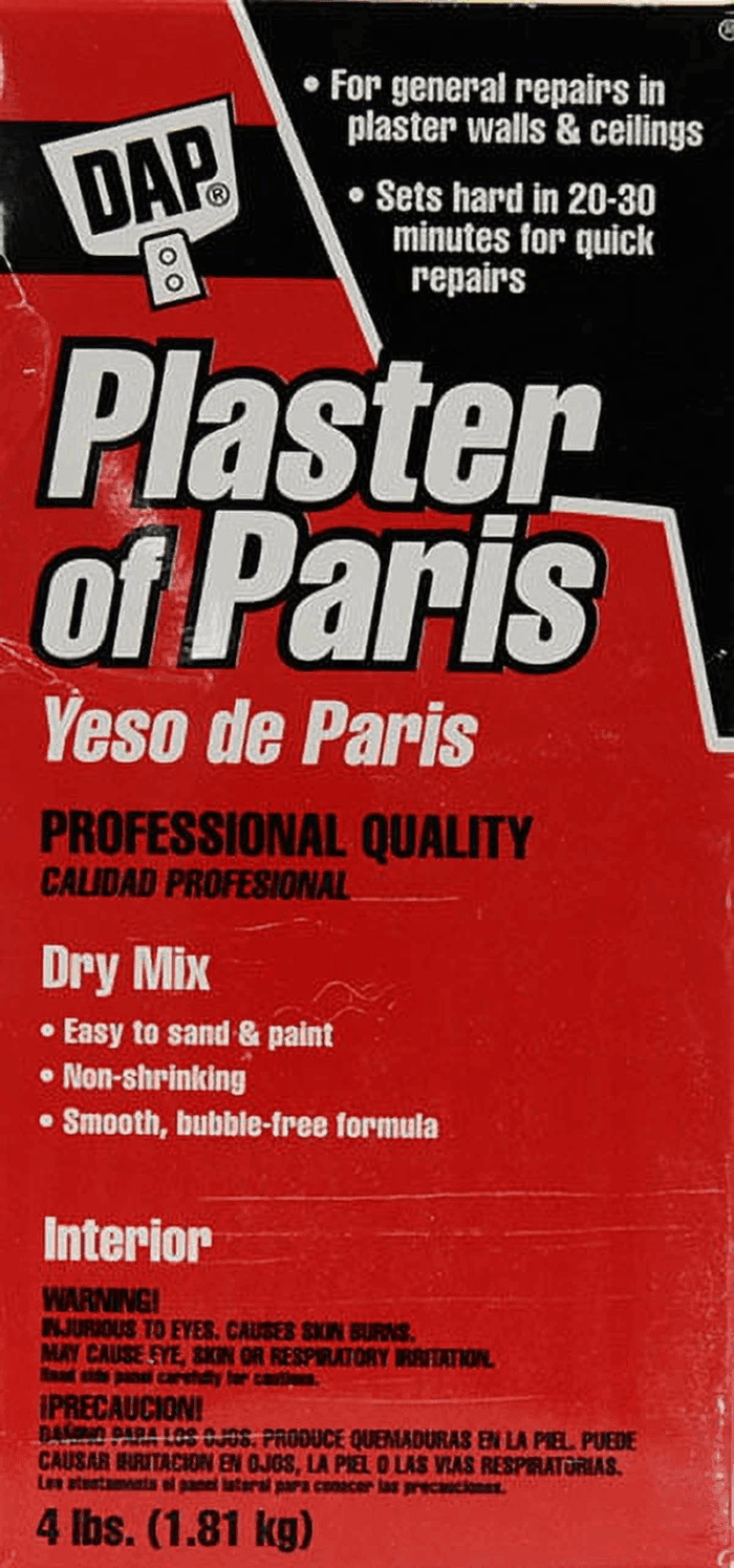 Plaster of Paris Dry Mix, 4 Lb