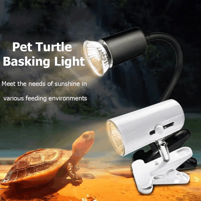 UVA + UVB Reptile Lamp ,Turtle Basking UV Light for Lizards, Snakes, Aquarium Aquatic Reptile Amphibian(25W) - Image 2