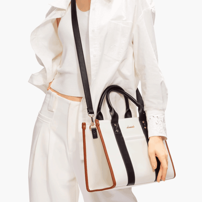 Purse for Women Leather Tote Bag Purse and Handbags, Satchel Shoulder Crossbody Top Handle Bags with Zipper - Image 7