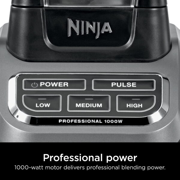 Professional Blender, 1000W, Black, BL610 - Image 2