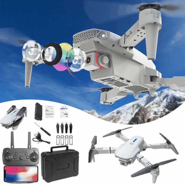 1080P HD Camera Aerial Drone /W Accessories Included - Image 5