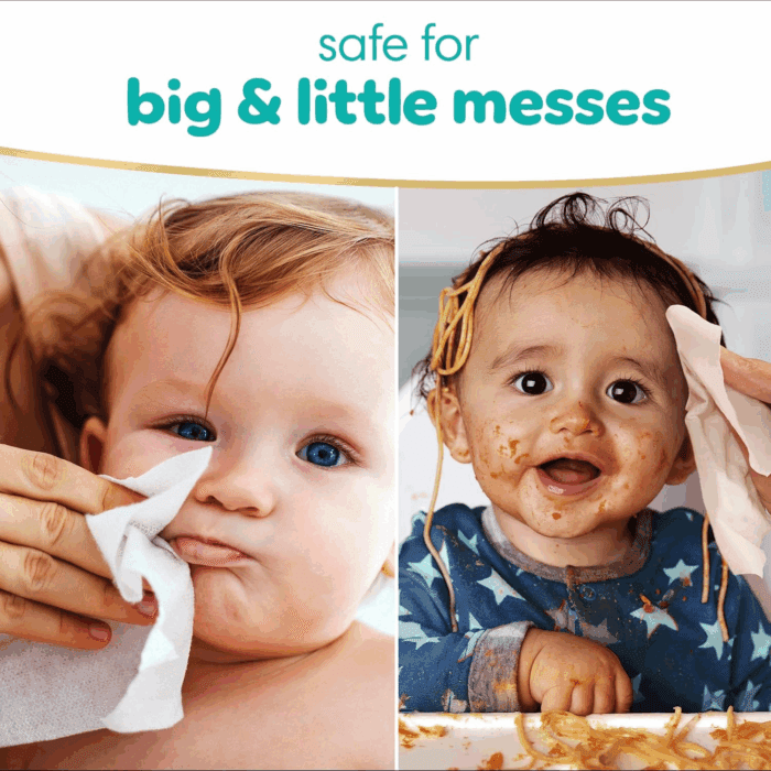 Sensitive Baby Wipes, Water Based, Hypoallergenic and Unscented, 8 Flip-Top Packs, 4 Refill Packs (1008 Wipes Total) - Image 7