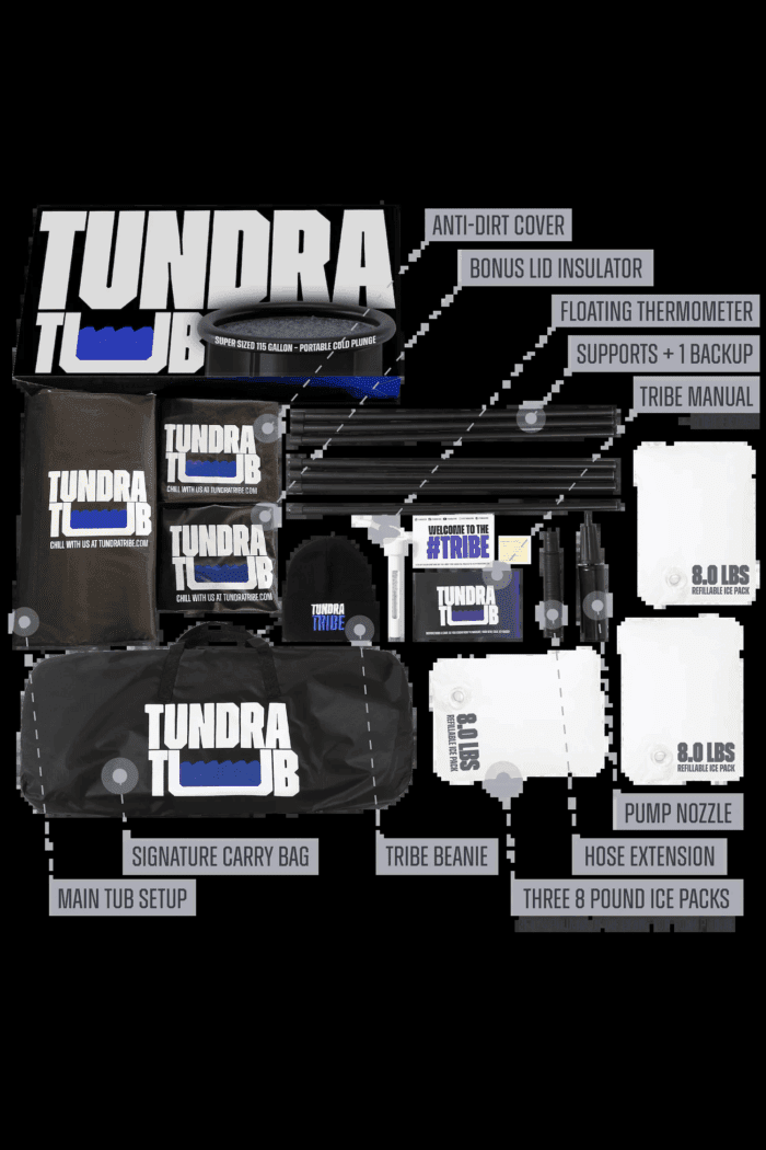 TUNDRA TUB XL - Our First Cold Plunge Pod | 115 Gallon | Jet Black Nylon Hexcore - Image 3