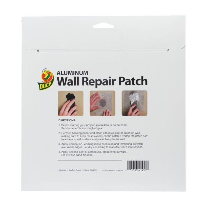 8 In. X 8 In. Aluminum Wall Repair Patch - Image 2