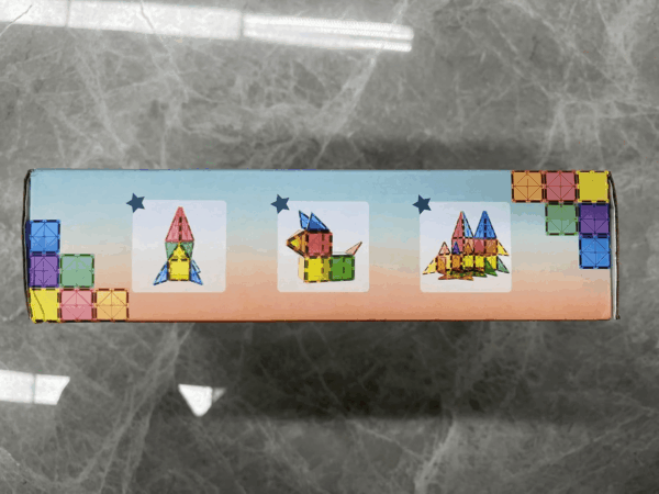 Magnetic Tiles Kids Toys STEM Magnet Toy for Toddler Magnetic Blocks Building Preschool Learning Sensory Montessori Toys for 3+ Year Old Boys and Girls, Safe Creativity Toddler Kids Toy 40PCS - Image 13