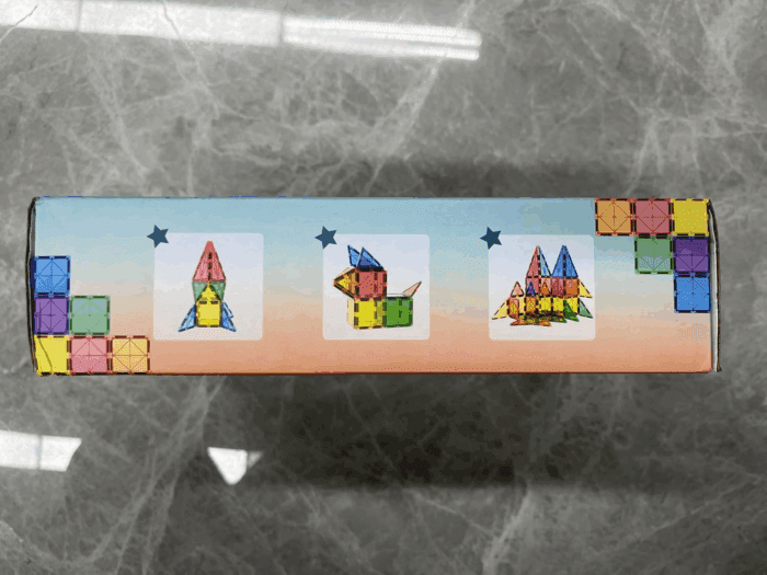Magnetic Tiles Kids Toys STEM Magnet Toy for Toddler Magnetic Blocks Building Preschool Learning Sensory Montessori Toys for 3+ Year Old Boys and Girls, Safe Creativity Toddler Kids Toy 40PCS - Image 13