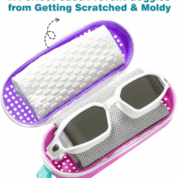 Swim Goggle Case for Swimming Goggles, Silicone Protective Cases with Drain Hole for Goggles - Image 5