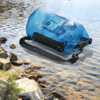 Dry Bag Waterproof for Women Men, 5L/10L/20L/30L/40L Roll Top Lightweight Dry Storage Bag Backpack with Phone Case for Travel, Swimming, Boating, Kayaking, Camping & Beach, 11 Transparent Colors - Image 3