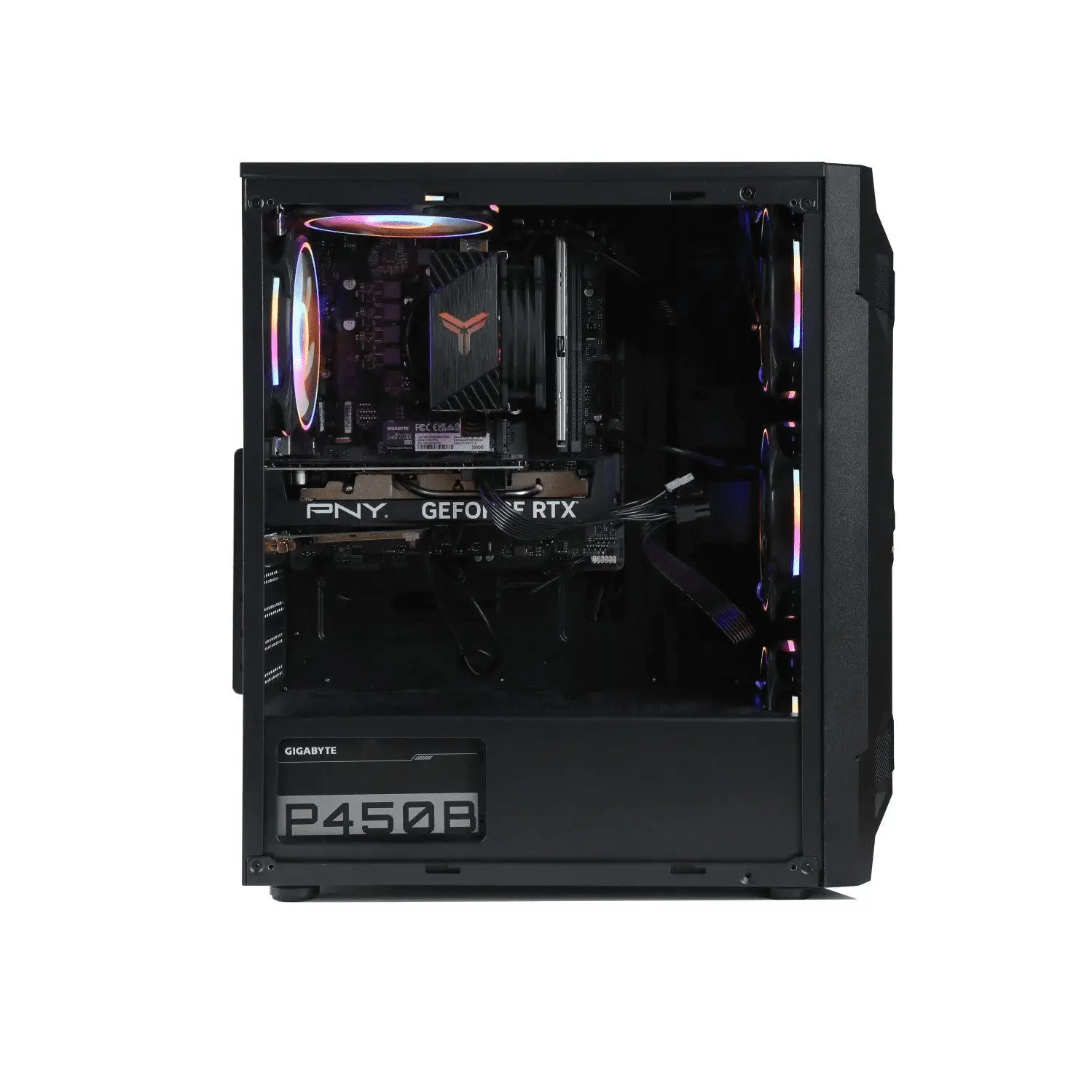 Gaming Desktop Pc,Intel I5 9400F 2.9Ghz,Rtx3050,500Gb SSD NVME ,16G Ddr4,Rgb,Wifi & Win 11 Ready,Gamer Desktop Compute - Image 4