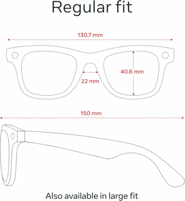 Ray-Ban  Glasses, Wayfarer - Image 6