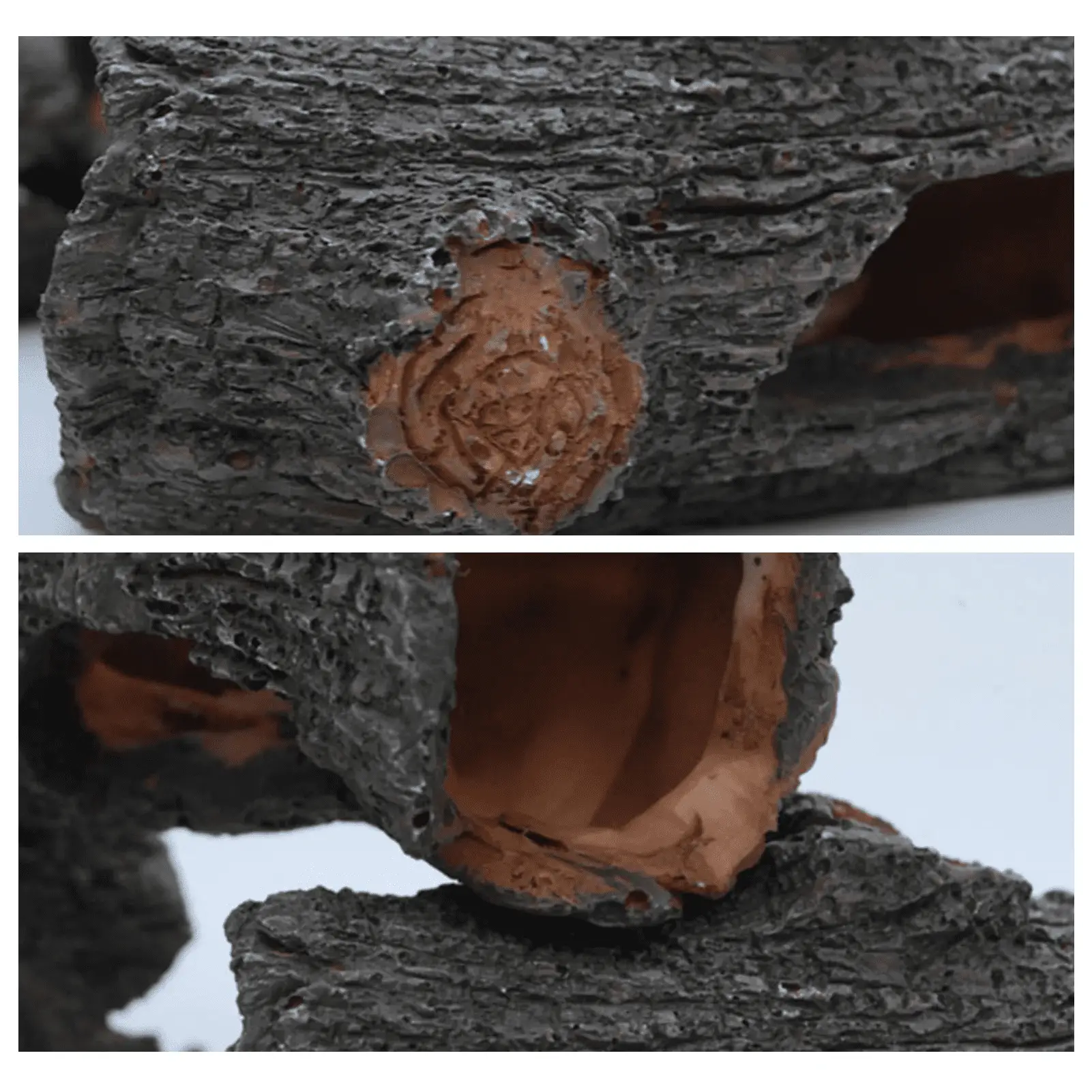 Aquarium Trunk Decorations, Resin Fish Tank Betta Log Aquarium Hideout Cave Ornament Landscape for Fish Tank Terrarium - Image 6