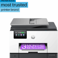 Officejet Pro 9135E All-In-One Printer, Color, Printer-For-Small Medium Business, Print, Copy, Scan, Fax, Wireless 3 Months of Instant Ink Included; Two-Sided Printing; Two-Side - Image 3