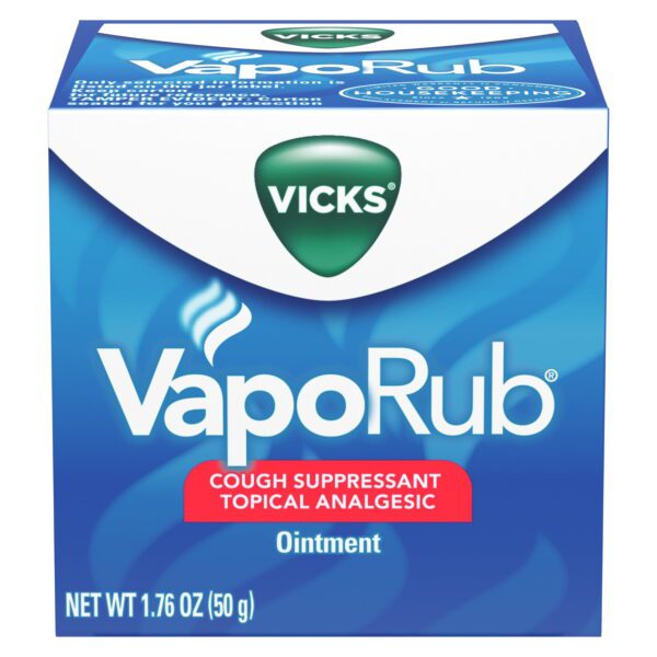 Vapo Rub Topical Chest Rub and Analgesic Ointment, Cough Medicine for Cough Relief, 1.76 Oz - Image 10