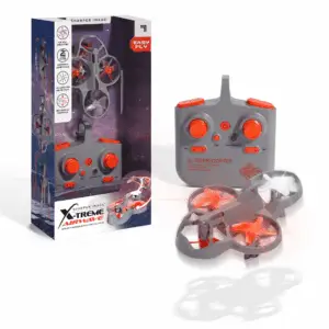 ® X-Treme Airwave Remote Control Drone, Gray, 4.19 in X 3.44 In