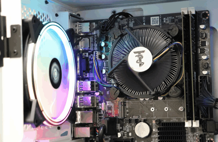 Intel I5 3.40Ghz, GTX 650, 8GB RAM, 1TB, Wifi, RGB, Entry Level Gaming PC, Desktop Computer White - Image 5