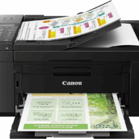 PIXMA TR4720 All-In-One Wireless Printer, Home Use with Auto Document Feeder, Mobile Printing and Built-In Fax, Black