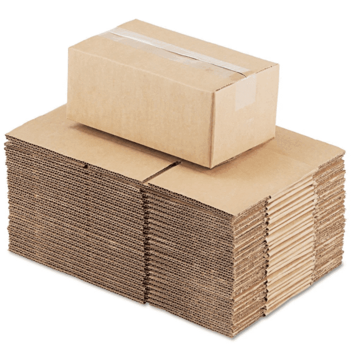 Brown Corrugated - Fixed-Depth Shipping Boxes, 10L X 6W X 4H, 25/Bundle -UFS1064 - Image 2
