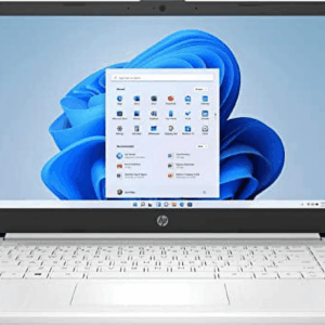 14” HD Laptop, Intel Celeron N4120, 4GB RAM, 64GB Emmc, Windows 11 Home in S Mode, Snowflake White
