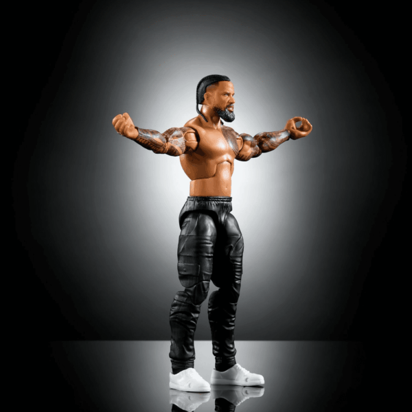 WWE Elite Action Figure & Accessories, Series #114 6-Inch Collectible Jimmy USO with 25 Articulation Points & Swappable Hands - Image 5