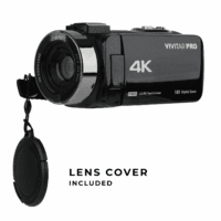 4K HD Digital Video Camera with Wifi, Built in Night Vision, and 3" Touch Rotational Display - Image 6