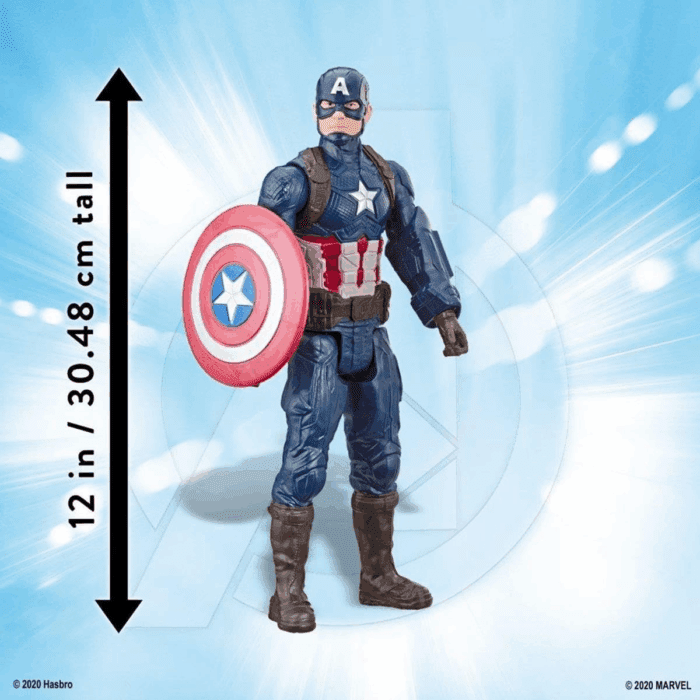 Marvel Endgame Titan Hero Series 12" Action Figures Captain America, Iron Spider, Black Panther, and Iron Man (4 Action Figures) - Image 3