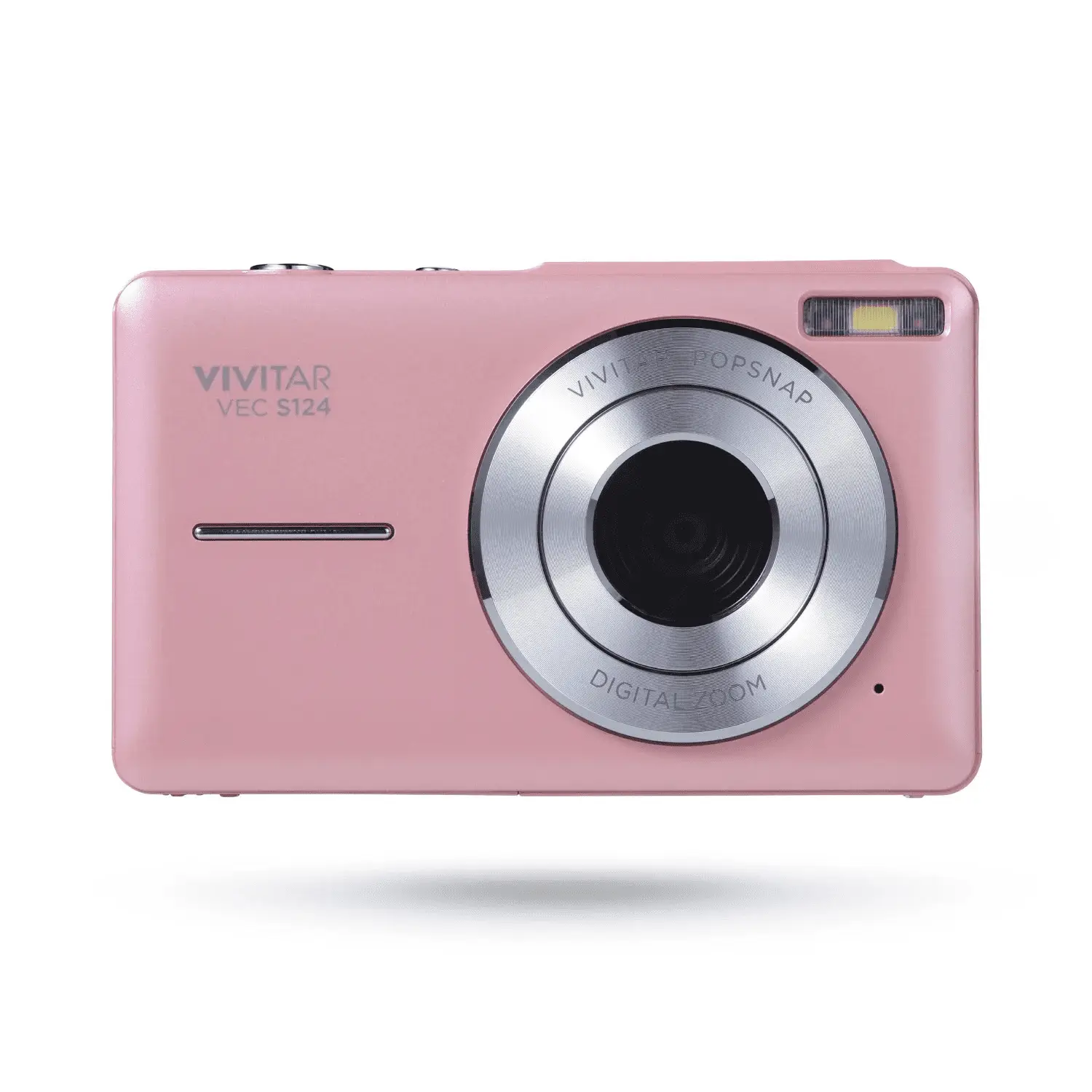 Popsnap Digital Camera, Pink, 16X Zoom, 1080P, Micro SD, Single Pack