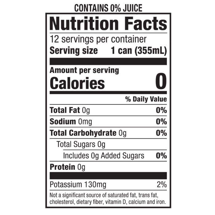 Black Cherry Sparkling Water, 12 Fl Oz, 12 Count - Image 5