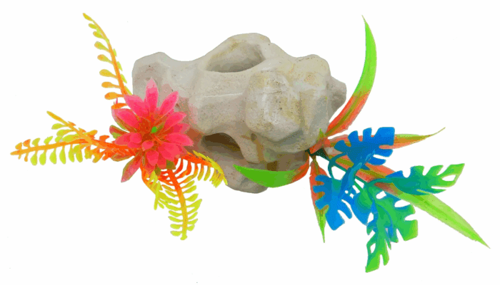 Holey Rock Aquarium Ornament, Multicolor - Image 7