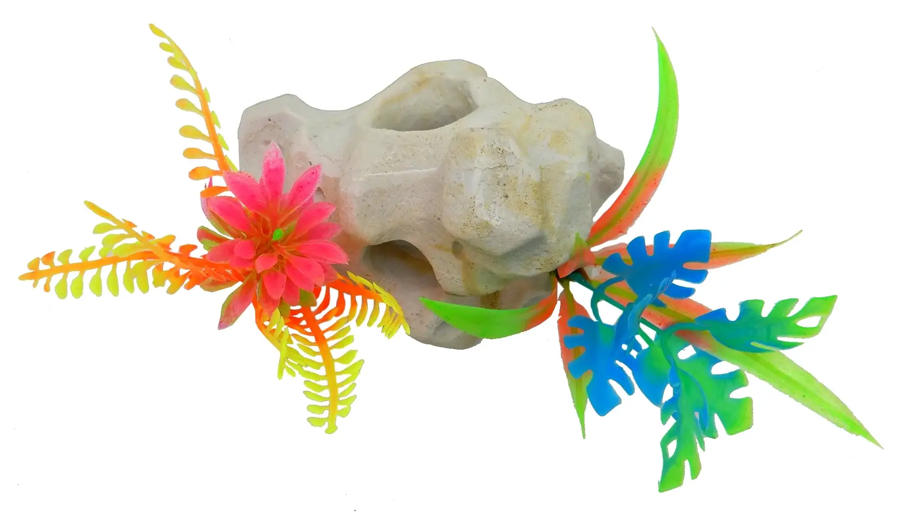 Holey Rock Aquarium Ornament, Multicolor - Image 7