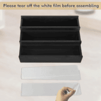 Cologne Organizer for Men - 3 Tier Cologne Stand Perfume Holder with 3 Hidden Compartments,Perfume Display Holder for Cologne,Mens Organizer Station for Dresser, Beside, Men'S Gift - Image 3