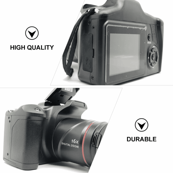 Digital Camera for Photography, 16MP FHD Video Camera with Wifi, 3 Inch Screen, 16X Digital Zoom, Vlogging Camera for Youtube - Image 6