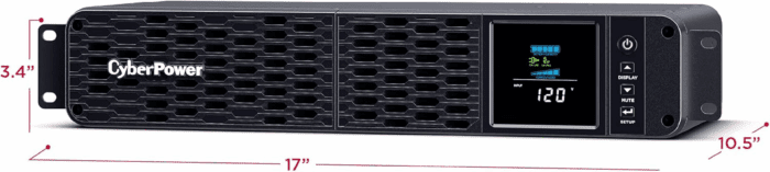CP1500PFCRM2U PFC Sinewave UPS System, 1500VA/1000W, 8 Outlets, AVR, Short Depth 2U Rackmount - Image 6
