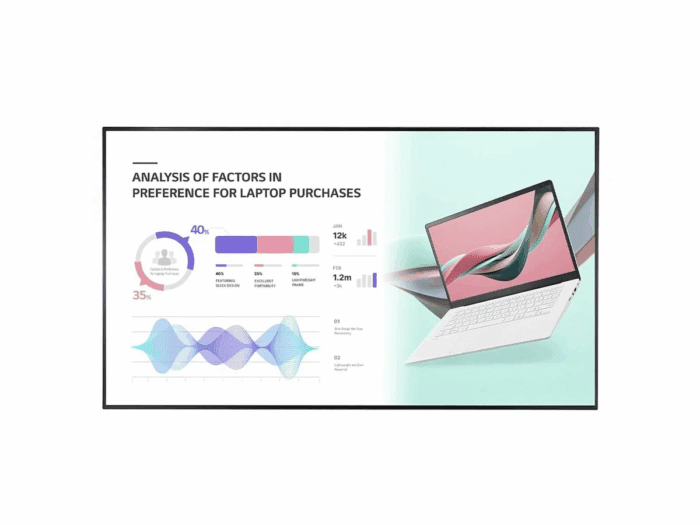 86" Commercial Display - Image 2
