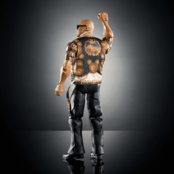 Elite Action Figure & Accessories, Series #115 6-Inch Collectible the Rock with 25 Articulation Points & Swappable Hands - Image 6