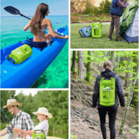 Dry Bag Waterproof for Women Men, 5L/10L/20L/30L/40L Roll Top Lightweight Dry Storage Bag Backpack with Phone Case for Travel, Swimming, Boating, Kayaking, Camping & Beach, 11 Transparent Colors - Image 6