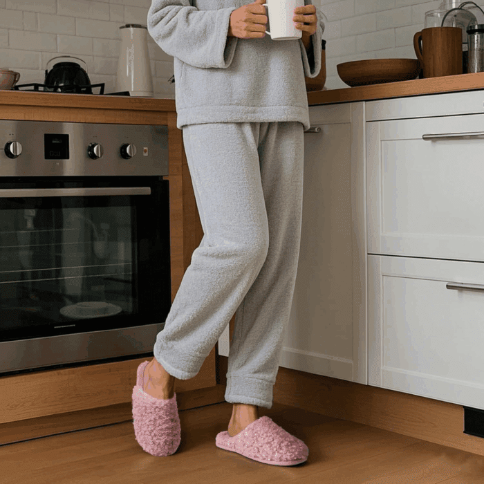 Women'S Indoor Fuzzy Slippers, Ladies Lightweight Cozy Memory Foam House Shoes - Image 3