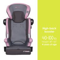 Hybrid SI 3-In-1 Combination Booster Car Seat - Desert Rose - Image 5