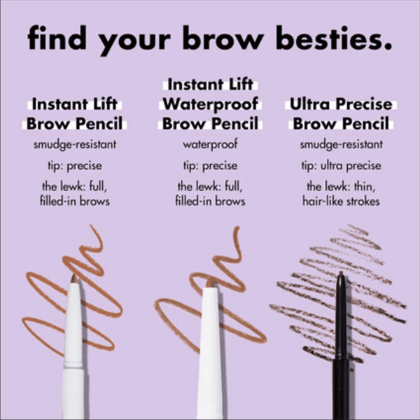 Instant Lift Brow Pencil, Dual-Sided, Precise, Fine Tip, Shapes, Defines, Fills Brows, Contours, Combs, Tames, Neutral Brown, 0.006 Oz - Image 6